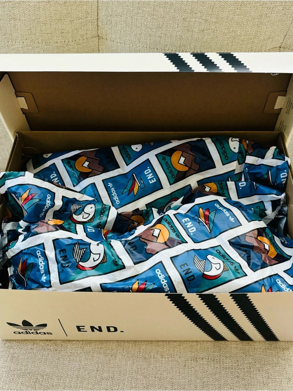 END. x adidas Mocaturf ‘Flyfishing’